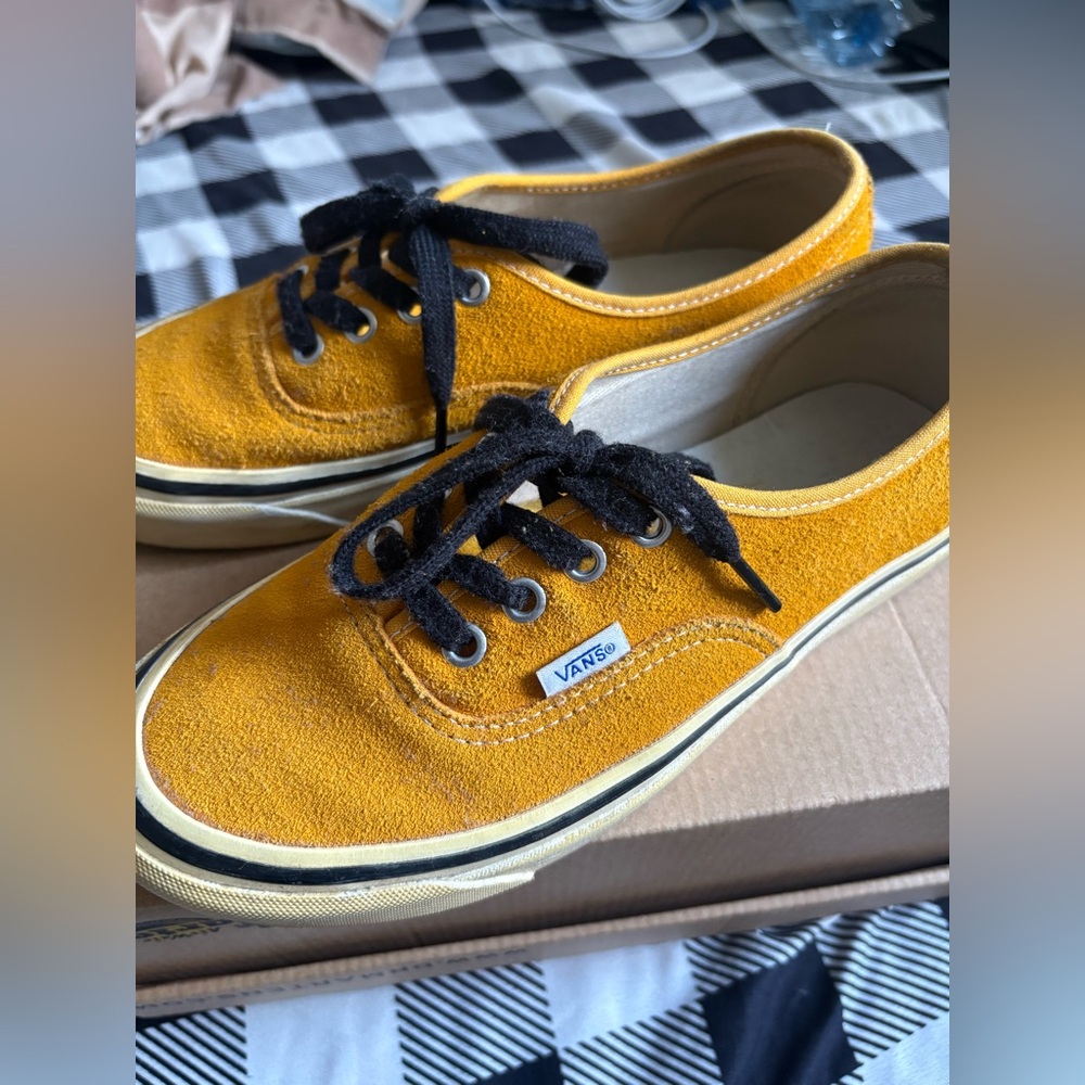 Vans Women Mustard Yellow Sneakers